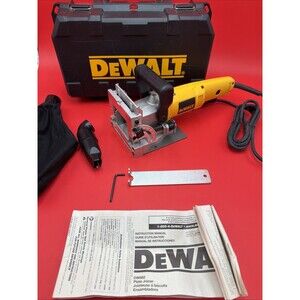 DEWALT DW682 Plate Joiner 120V Corded Electric Yellow Power Tool